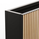 Spa solutions raised bed raised bed planting pot with LED Montecchio