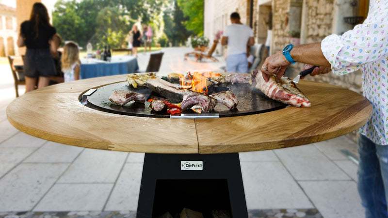 OnFire Zubehör Feuerstelle Holzring zu BBQ OnFire