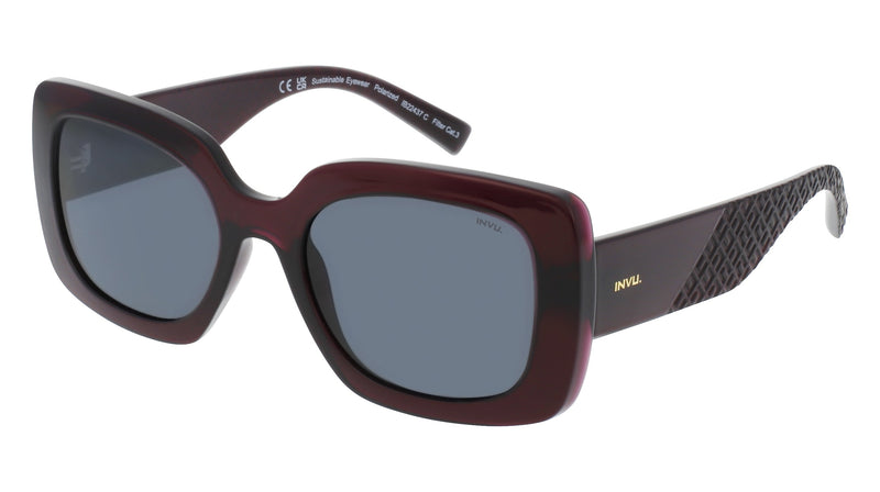 INVU Sonnenbrille Polarisiert mit Etui Mareile IB22437C