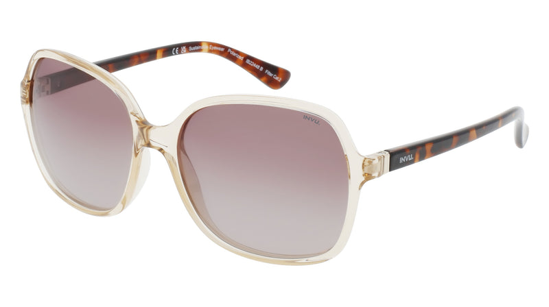INVU Sonnenbrille Polarisiert mit Etui Ash IB22448B