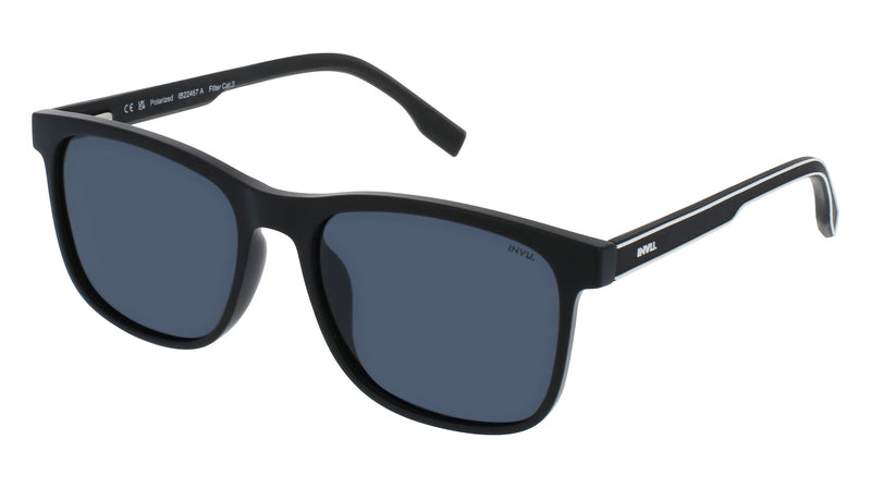 INVU Sonnenbrille Polarisiert mit Etui Stein IB22467A
