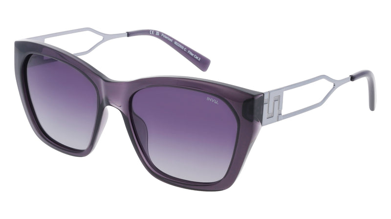 INVU Sonnenbrille Polarisiert mit Etui Althea IB22500C