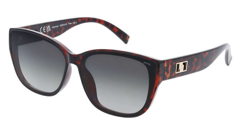INVU Sonnenbrille Polarisiert mit Etui Eleanor IB22510B