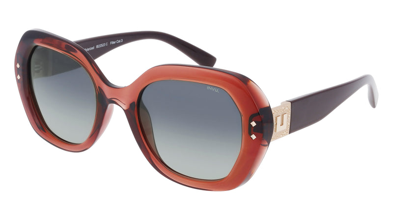 INVU Sonnenbrille Polarisiert mit Etui Penelope IB22523C