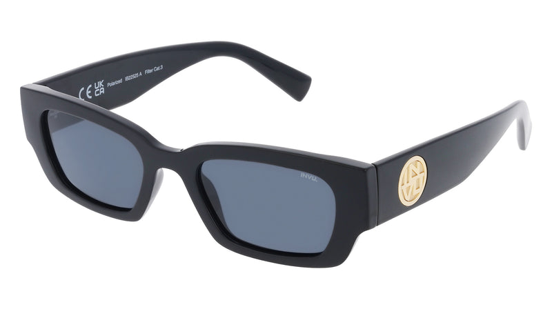 INVU Sonnenbrille Polarisiert mit Etui Violet IB22525A