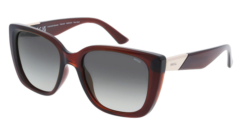 INVU Sonnenbrille Polarisiert mit Etui Tessa IB22548B