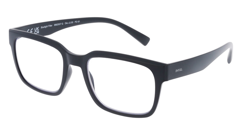 INVU Lesebrille mit Blaulichtfilter-Gläsern mit Etui Abbott IB62507J