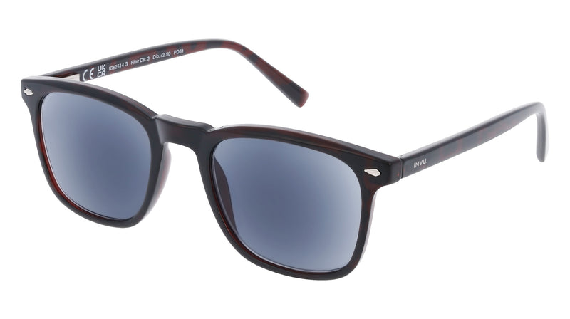 INVU Sonnen-Lesebrille mit Etui Sander IB62514J