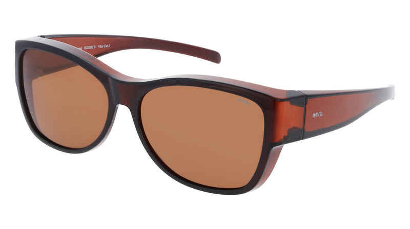 INVU Überbrille Polarisiert mit Etui Pizzicato IE22502B