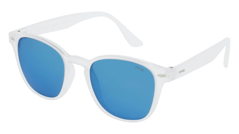 INVU Sonnenbrille Polarisiert für Kinder mit Etui Peanut (8-11) IK22403C