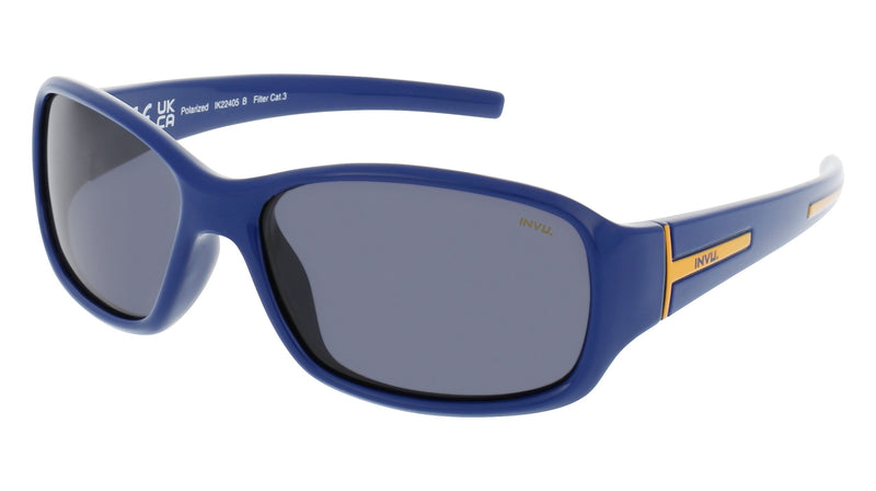 INVU Sonnenbrille Polarisiert für Kinder mit Etui Cupcake (4-7) IK22405B