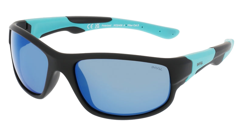 INVU Sonnenbrille Polarisiert für Kinder mit Etui Charlatan (4-7) IK22408A
