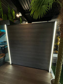 Spa Solutions Sichtschutzwand Horizon LED 180cm x 180cm