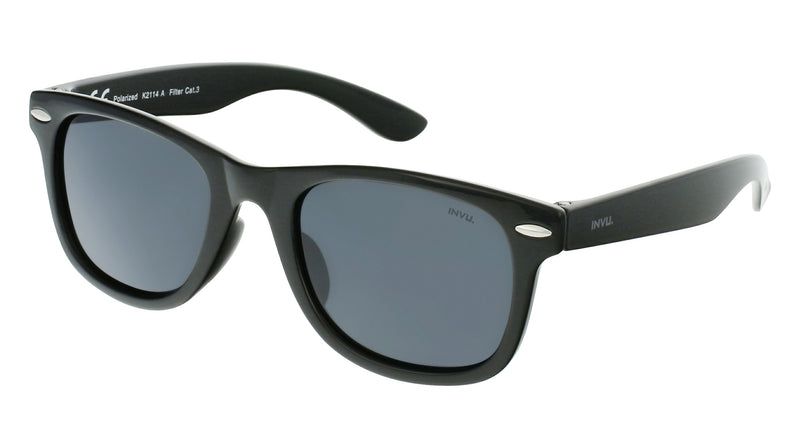 INVU Sonnenbrille Polarisiert für Kinder mit Etui Achiever (8-11) K2114A