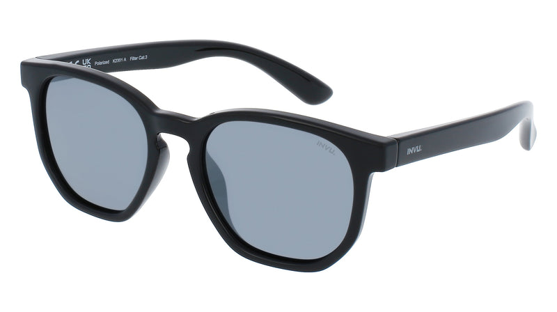 INVU Sonnenbrille Polarisiert für Kinder mit Etui Wanderer (8-11) K2301A