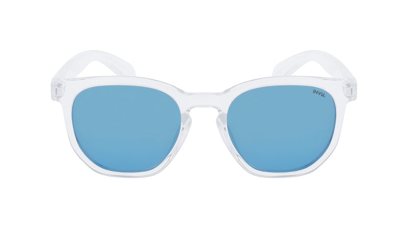 INVU Sonnenbrille Polarisiert für Kinder mit Etui Wanderer (8-11) K2301C