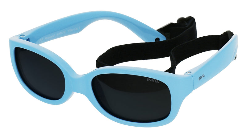 INVU Sonnenbrille Polarisiert für Kinder mit Etui Inquirer (1-3) K2914E
