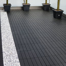 Piastrella per terrazza Spa Solutions piastrella a clic in pietra naturale 1 m2