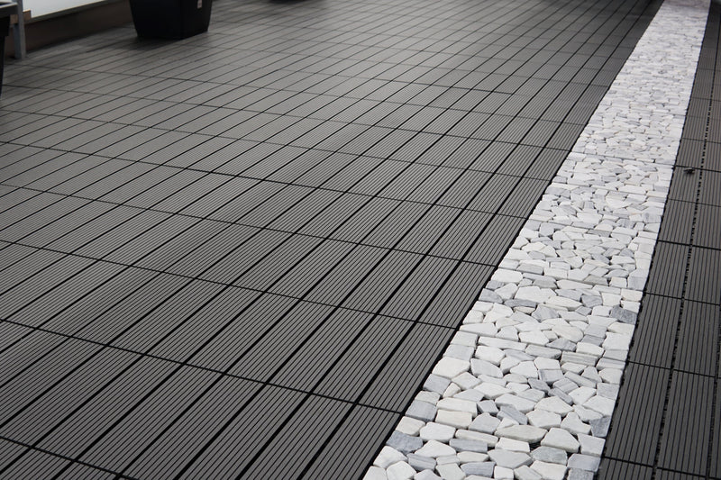 SPC Terrassenfliese naturstein-klickfliese 1 m2
