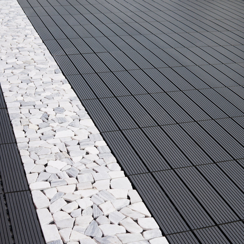 SPC Terrassenfliese naturstein-klickfliese 1 m2