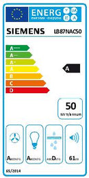 Siemens Extrait Hood IQ500, module de ventilateur, 86 cm, acier inoxydable