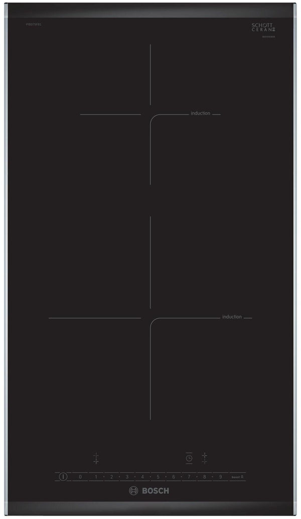 BOSCH Modul Kochfeld Glaskeramik Domino 30 cm