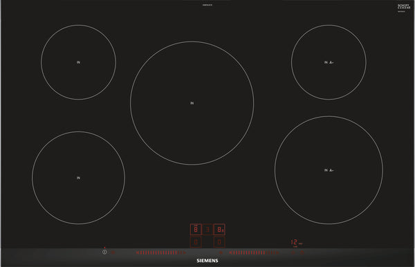 SIEMENS Kochfeld Induktions-Kochstelle Glaskeramik 80 cm