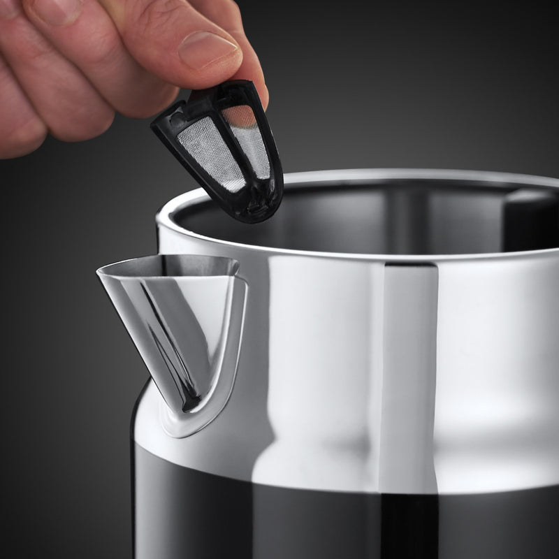 Russell Hobbs Kettle 21671-70 Retro Classic Noir Classic