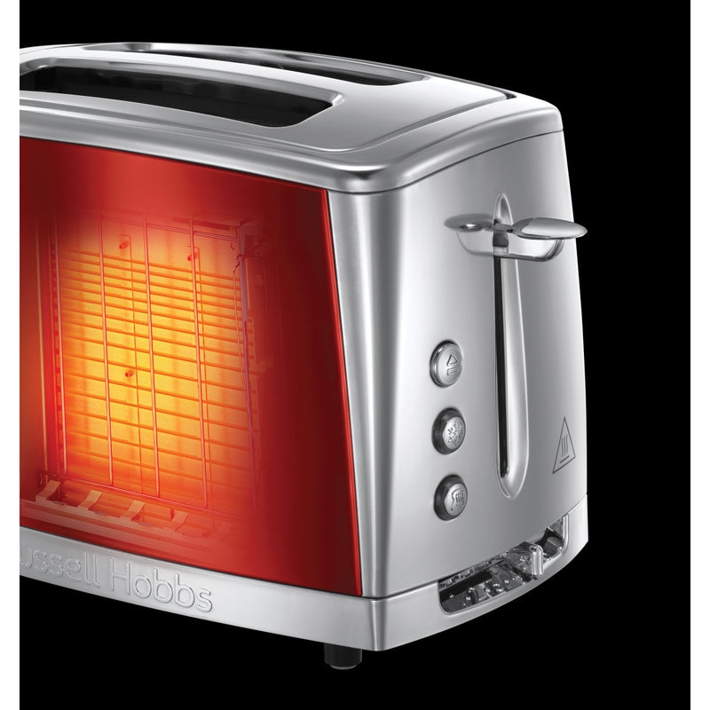 RUSSELL HOBBS Toaster 23220-56 Luna Solar Red Kompakt-