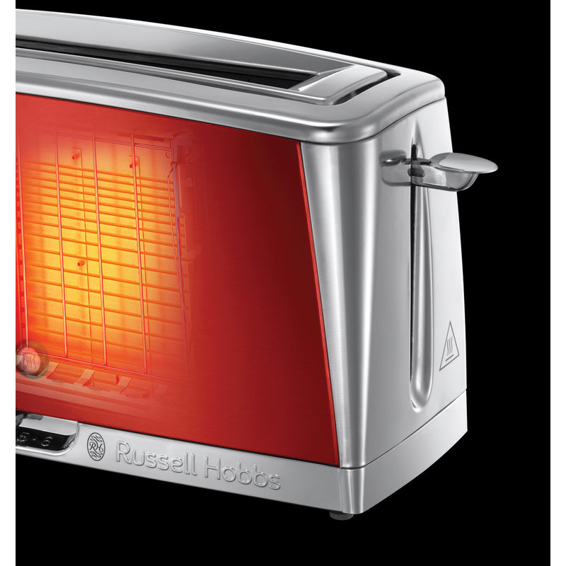 RUSSELL HOBBS Toaster 23250-56 Luna Solar Red Langschlitz-