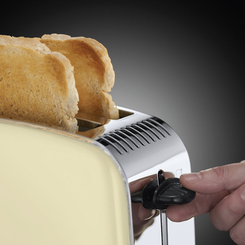 RUSSELL HOBBS Toaster 23334-56 Colours Plus+ Classic Cream