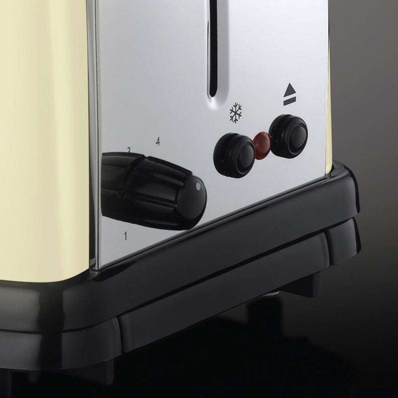 RUSSELL HOBBS Toaster 23334-56 Colours Plus+ Classic Cream