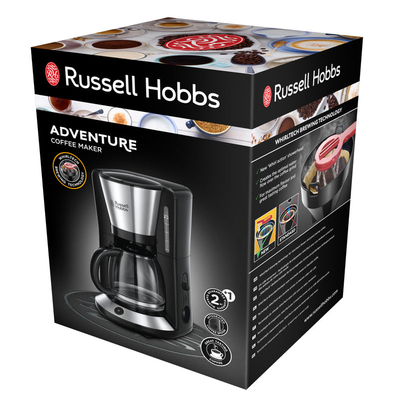 RUSSELL HOBBS Kaffeemaschine 24010-56 Adventure Glas-