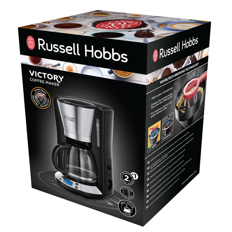 RUSSELL HOBBS Kaffeemaschine 24030-56 Victory Digitale Glas-