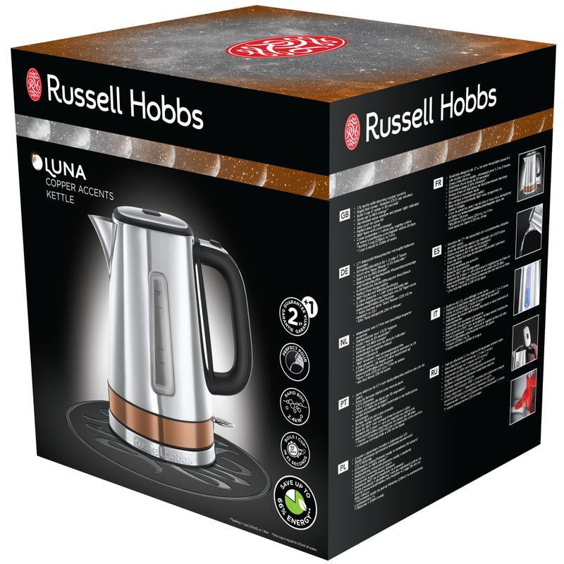 RUSSELL HOBBS Wasserkocher 24280-70 Luna Copper Accents