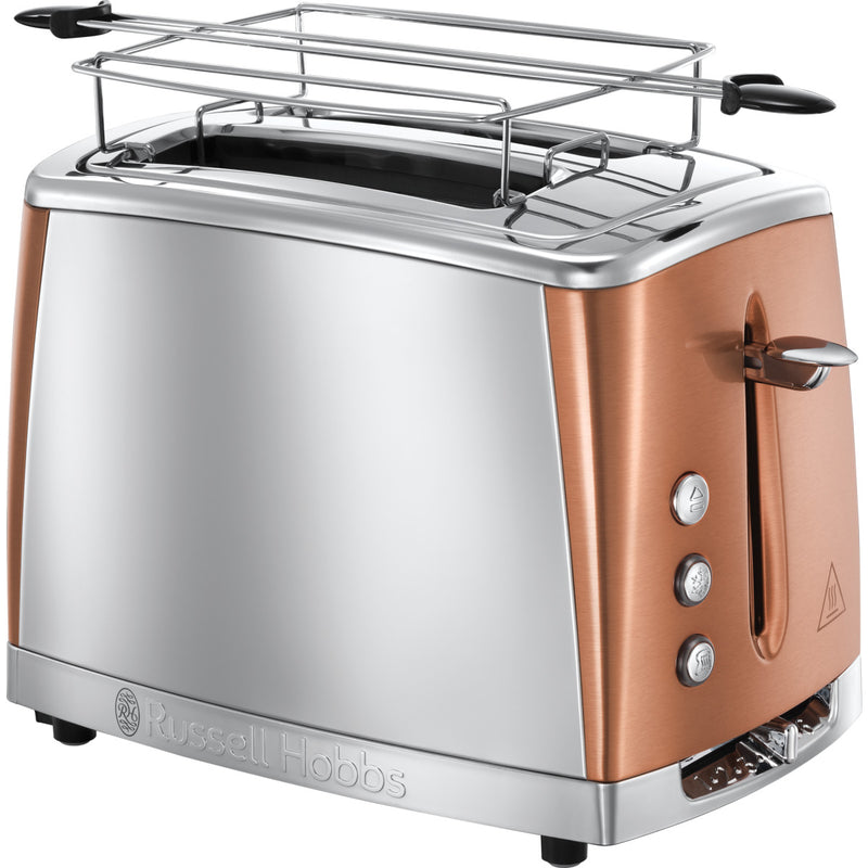 RUSSELL HOBBS Toaster 24290-56 Luna Copper Accents