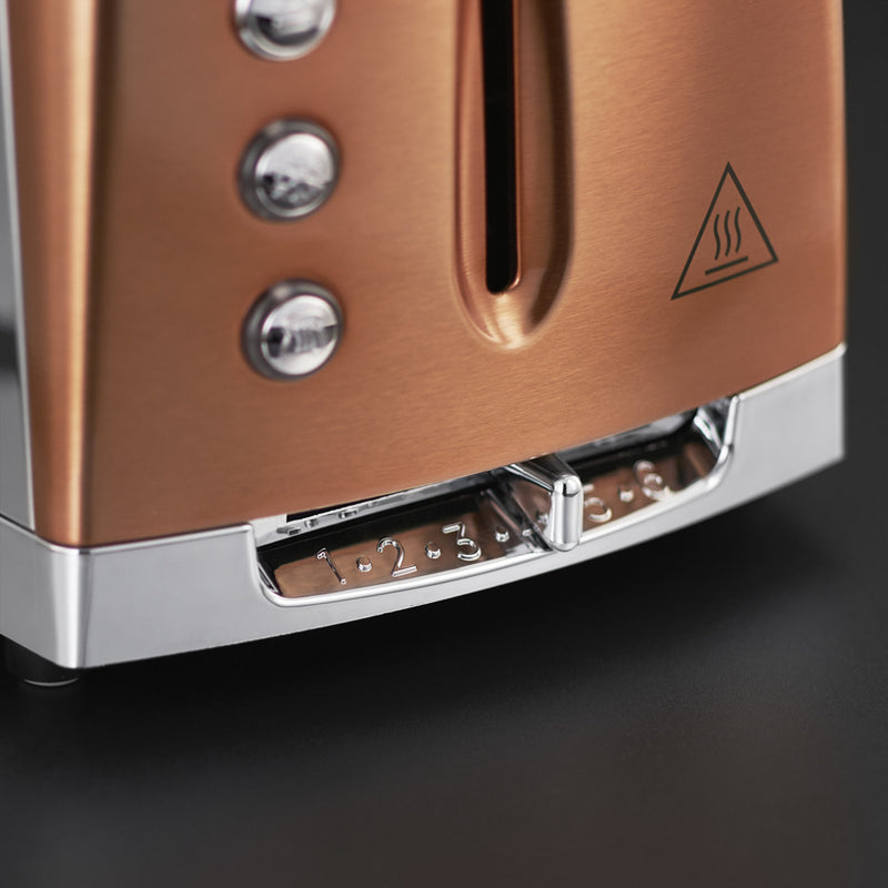 RUSSELL HOBBS Toaster 24290-56 Luna Copper Accents