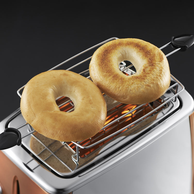 RUSSELL HOBBS Toaster 24290-56 Luna Copper Accents