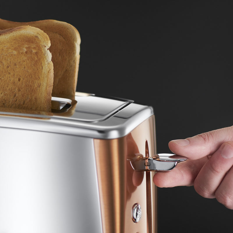 RUSSELL HOBBS Toaster 24290-56 Luna Copper Accents