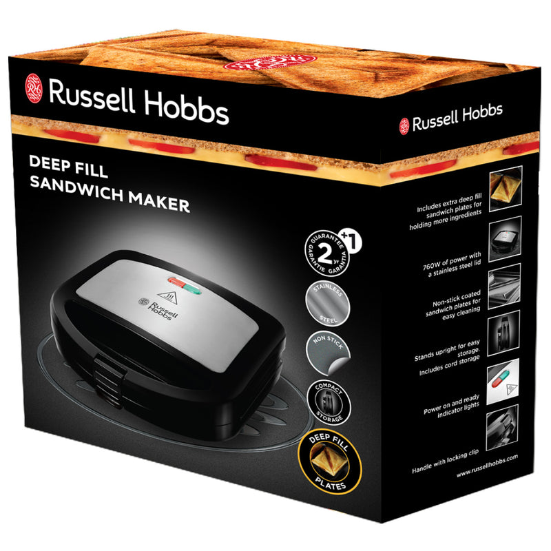 RUSSELL HOBBS Sandwichtoaster 24530-56 CookatHome Deep Fill