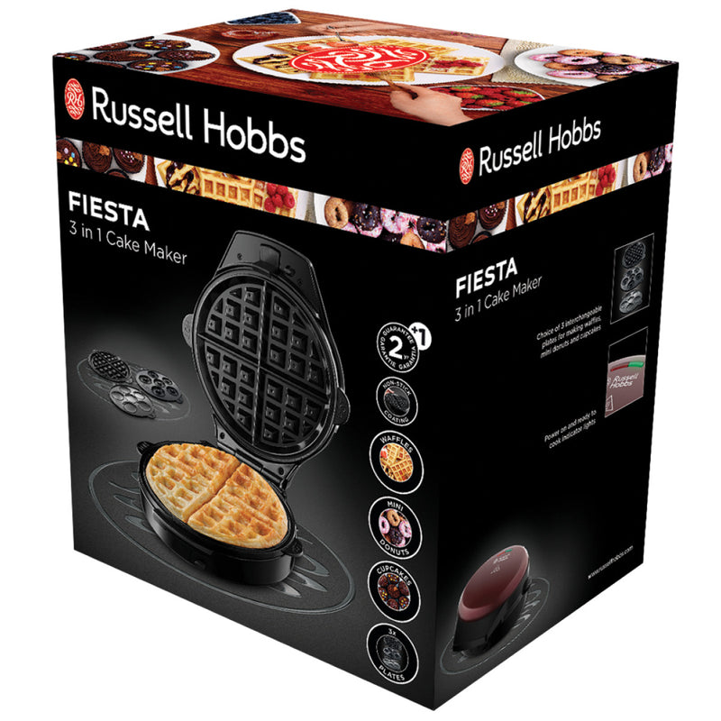 RUSSELL HOBBS Waffeleisen 24620-56 Fiesta 3in1