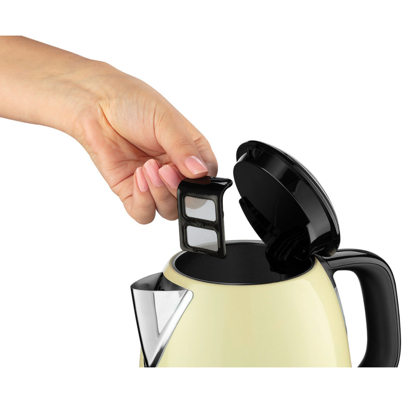 Russell Hobbs Kettle 24994-70 Couleurs Plus + Mini Classic Cream