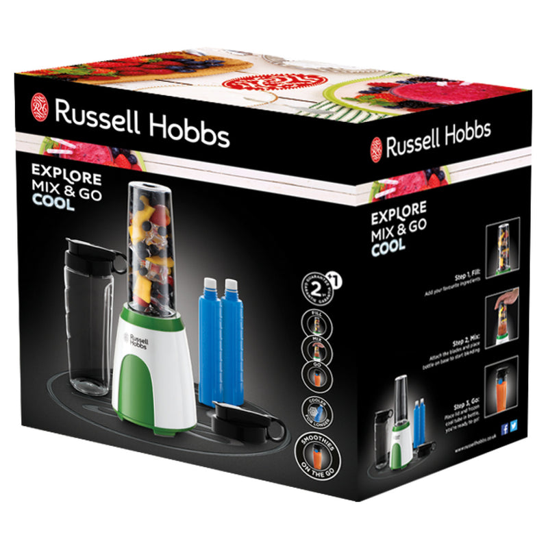 RUSSELL HOBBS Entsafter 25160-56 Explore Smoothie Maker Mix&Go Cool