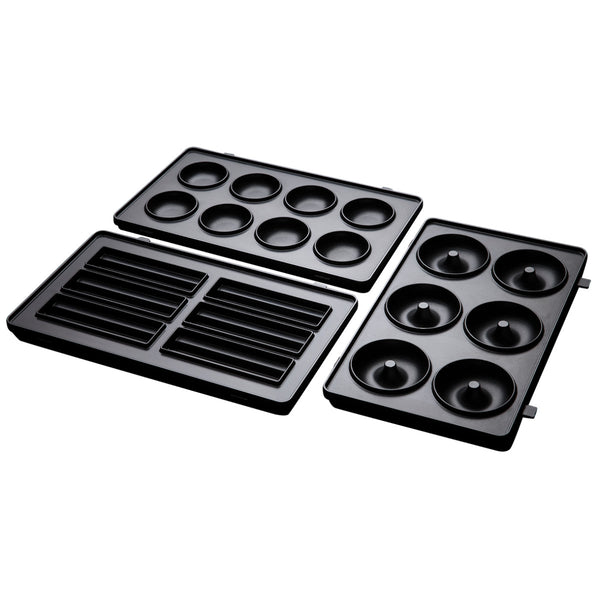 RUSSELL HOBBS Waffeleisen 25490-56 Fiesta 3er Pack Platten-Set