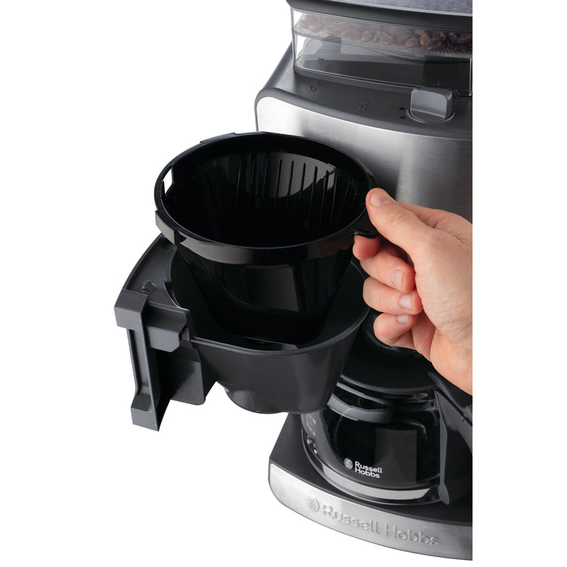 RUSSELL HOBBS Kaffeemaschine 25610-56 Grind&Brew Digital Glas-