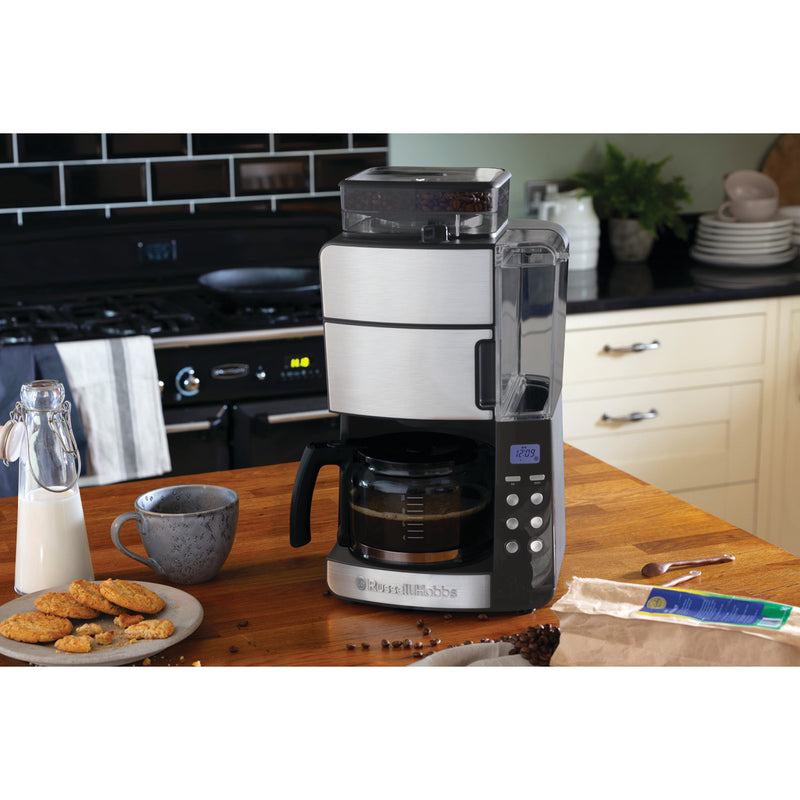 RUSSELL HOBBS Kaffeemaschine 25610-56 Grind&Brew Digital Glas-