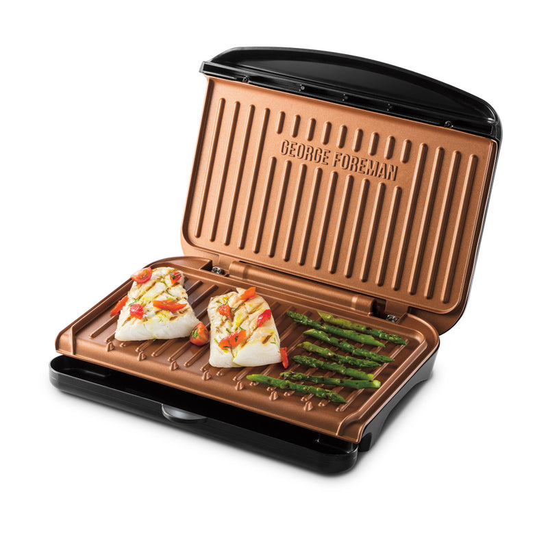 GEORGE FOREMAN Fit Grill 25811-56 Copper - Medium