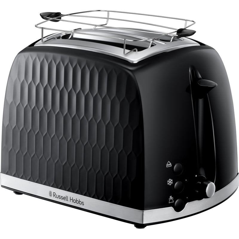 RUSSELL HOBBS Toaster 26061-56 Honeycomb 2S schwarz