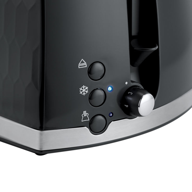 RUSSELL HOBBS Toaster 26061-56 Honeycomb 2S schwarz