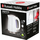 RUSSELL HOBBS Wasserkocher 26381-70 Groove weiss